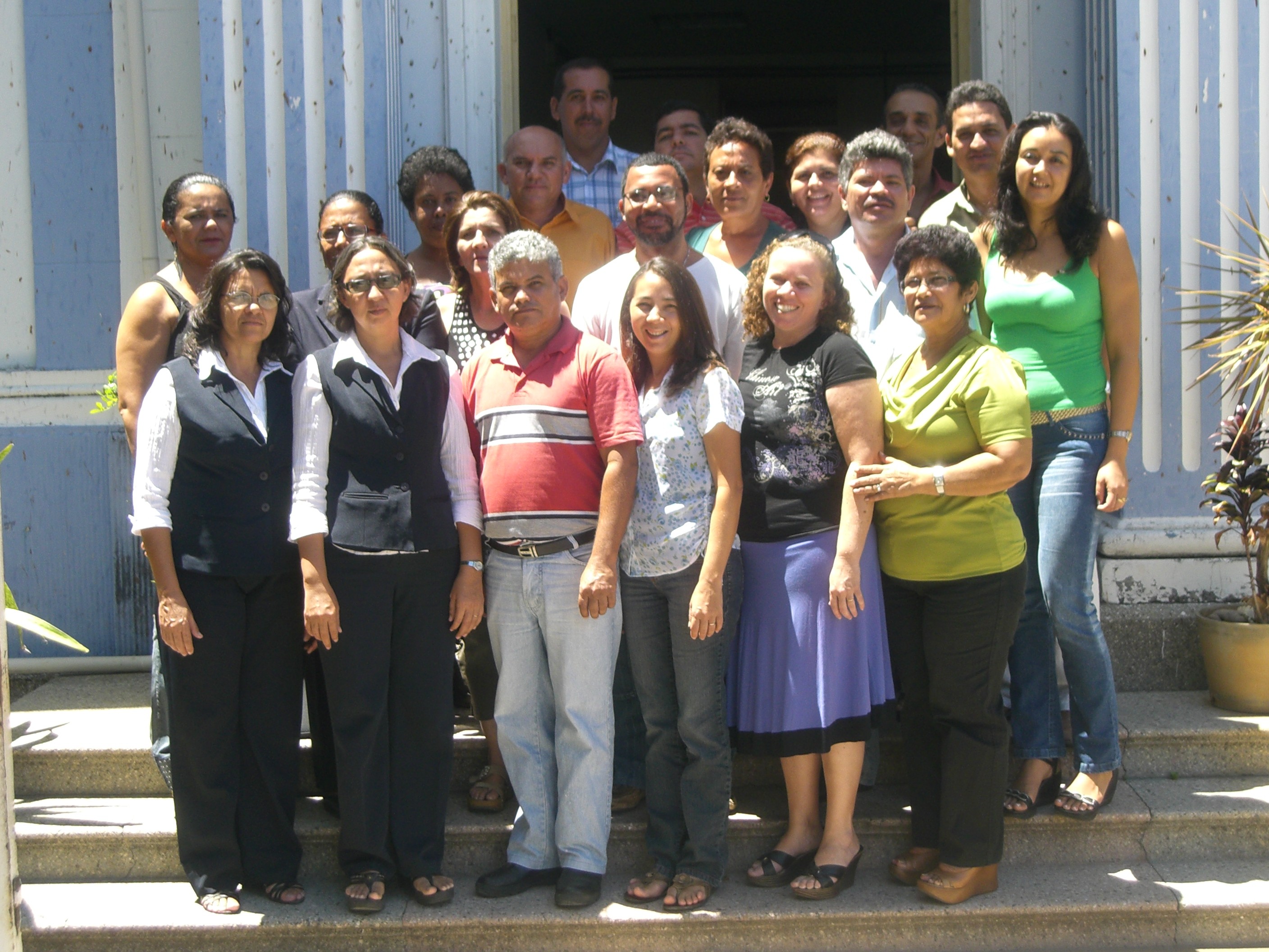 Formandos do curso Técnico em Gestão