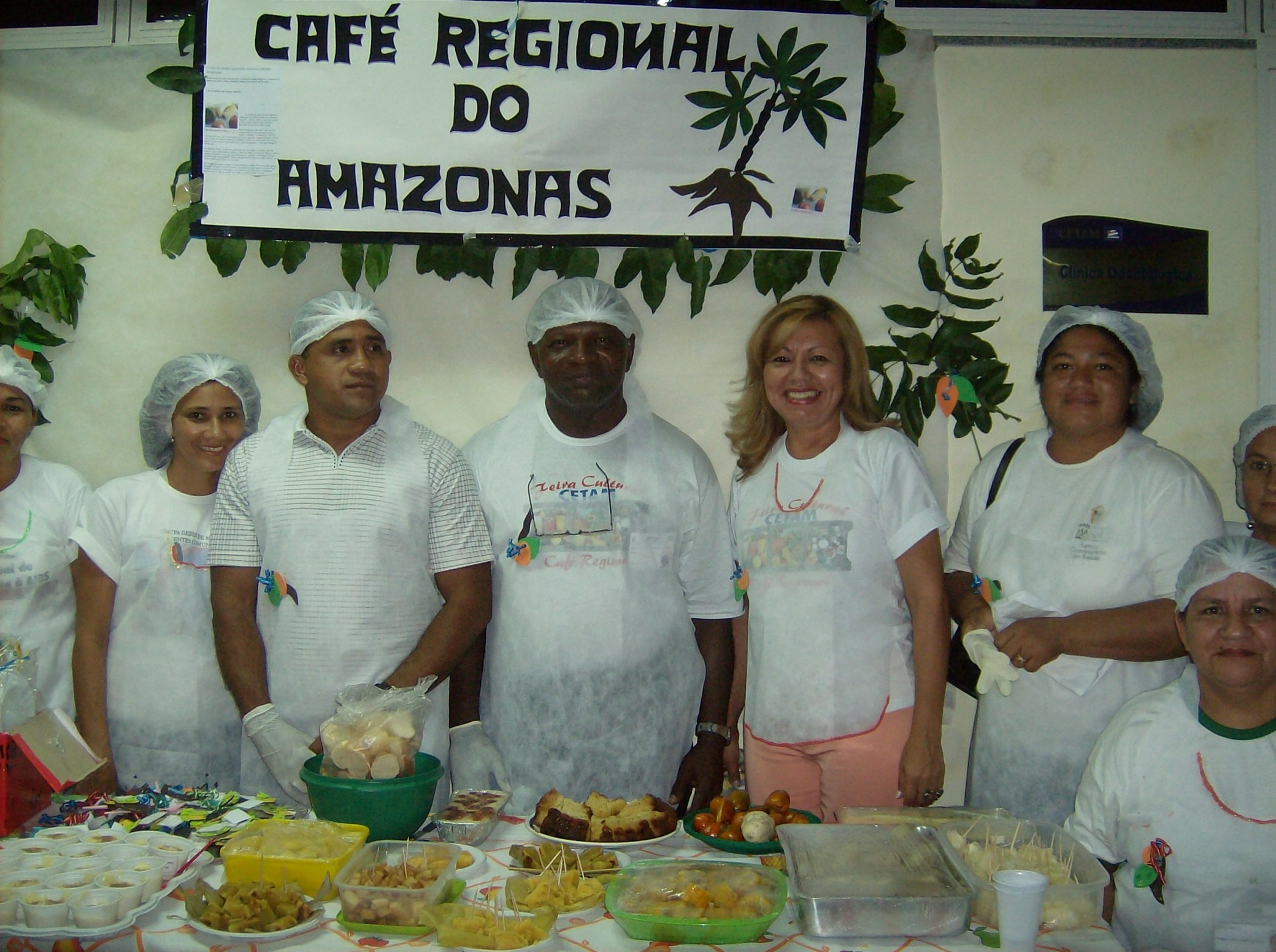 Grupo de ACS na Feira Cultural