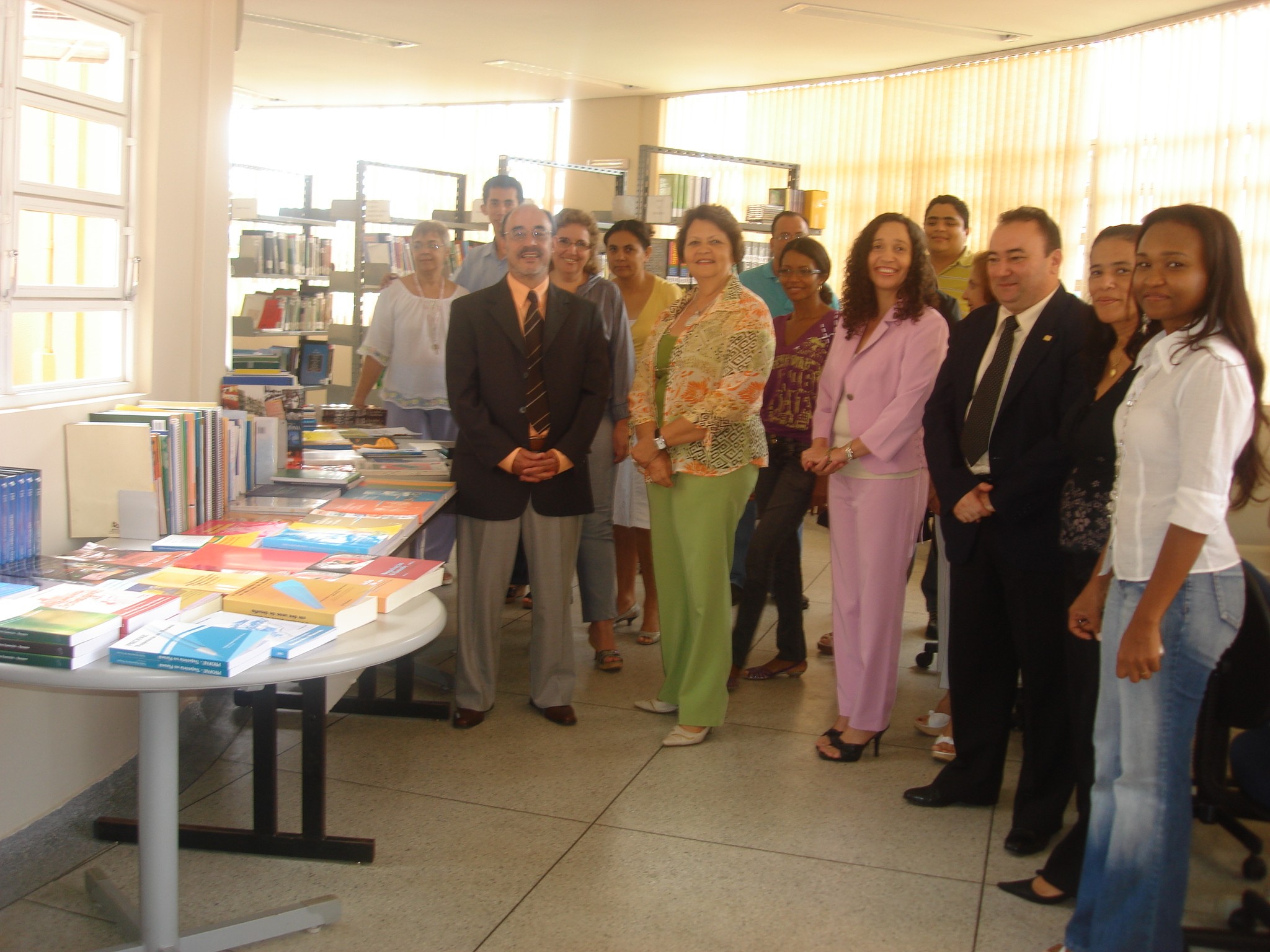 Representantes da ETSUS e da Fundacentro