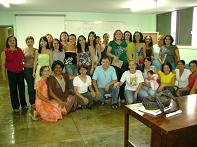 Formandos do curso de Cuidador de Idosos